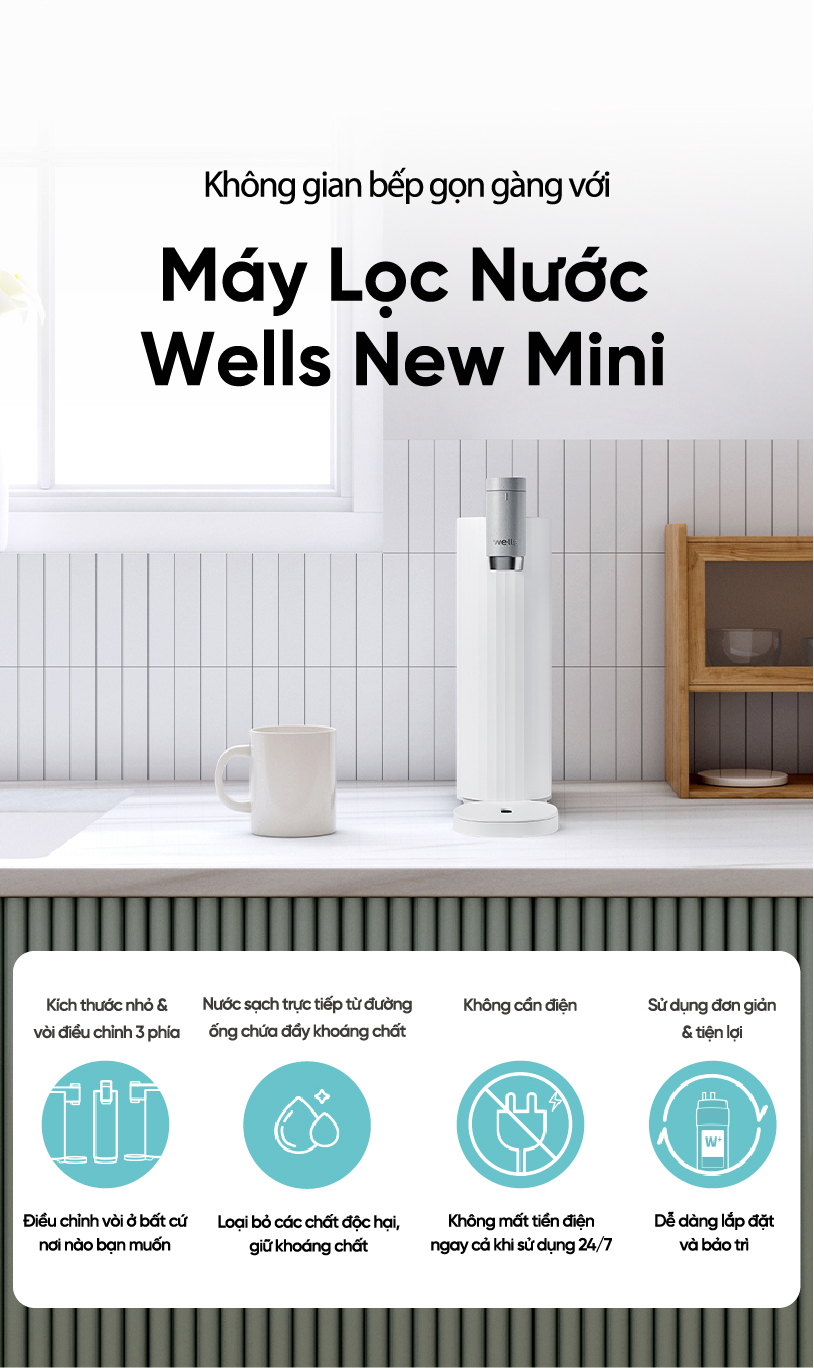 Máy lọc nước wells